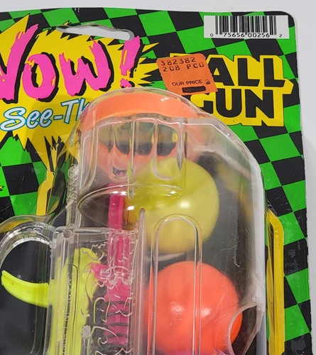 Vintage Ja-Ru Wow! See-Thru Ball Gun With Three Balls No. 2010 - Picture 6 of 12