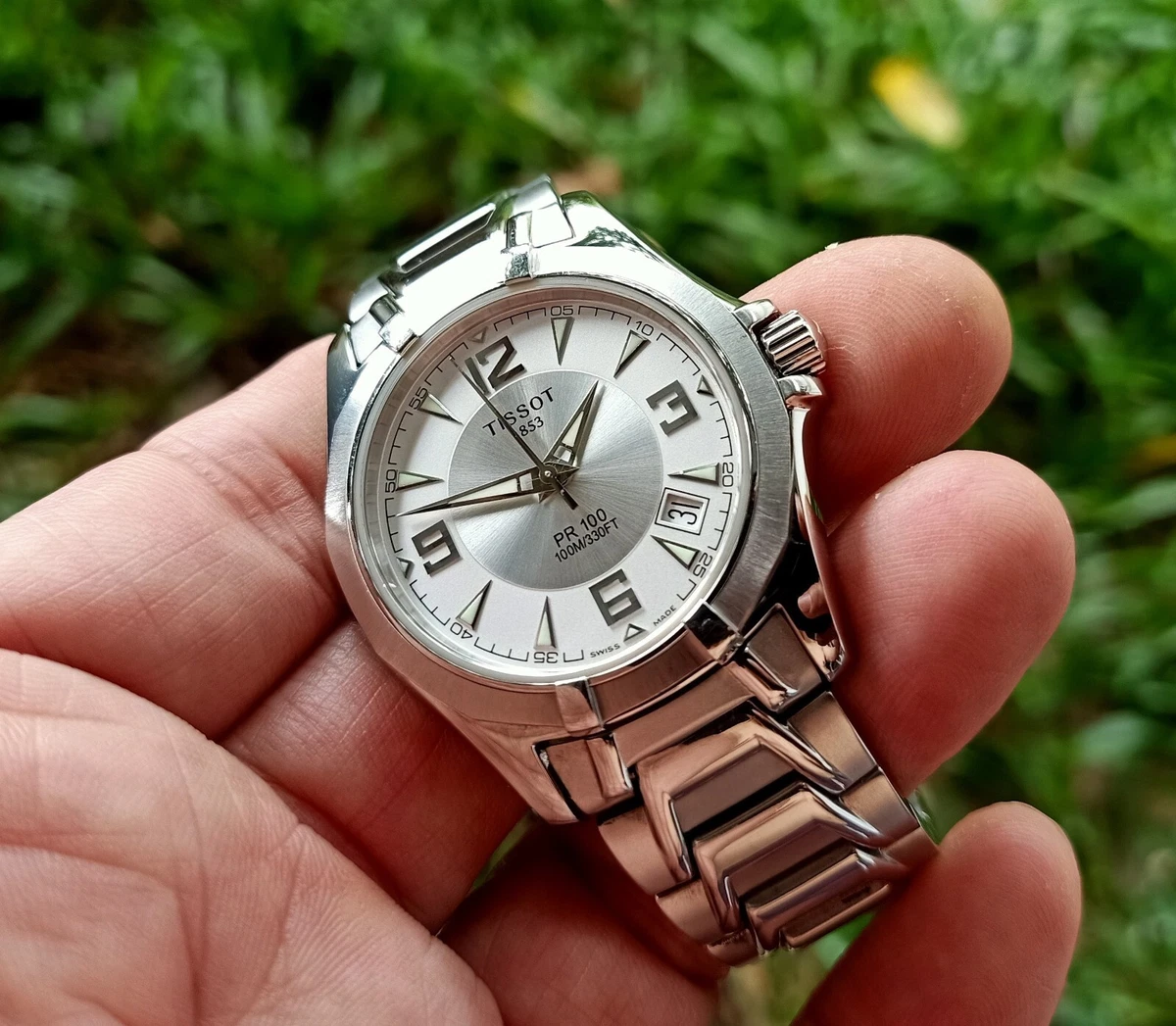 Tissot pr100 two tone sales