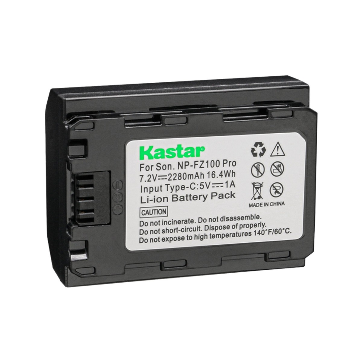 Kastar Battery Replacement for Sony FX3 FX30 FX30 Super 35 Digit