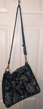 NY BLING SLING BAG Blue / Black