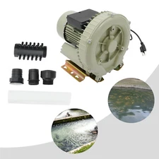 370W Aquaculture Commercial Air Pump Pond Air Blower For Aquarium Hydroponics