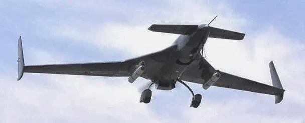 NESCOM Burraq Pakistan Army Unmanned UCAV Aircraft Desktop Wood Model Large