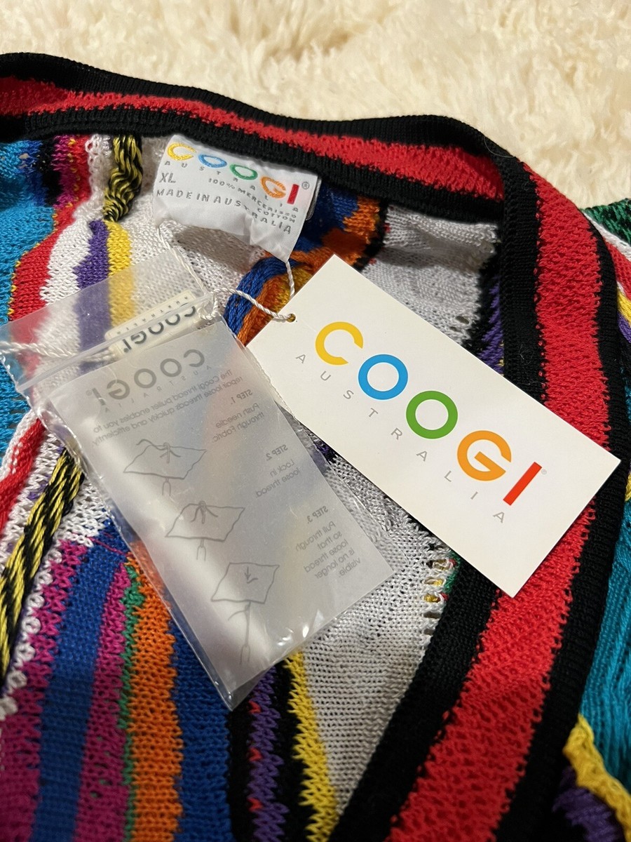NWT - MUST SEE! Vintage COOGI Multicolor “Black Beach NWT - MUST SEE! Vintage COOGI Multicolor “Black Beach