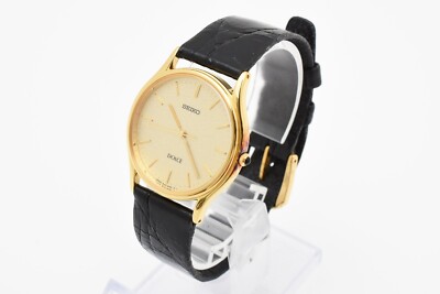 Seiko Dolce Gold Men's Watch - SACM038 for sale online | eBay