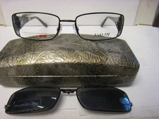 EASYCLIP 9922 55-17-135 BLACK FLEX HINGE WITH POLARIZED SUNCLIP EA30