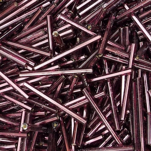 30mm Long Bugle Beads Czech Craft Jewellery Hex Faceted BUY 10g 20g 15 COLOR 485 - Picture 21 of 24