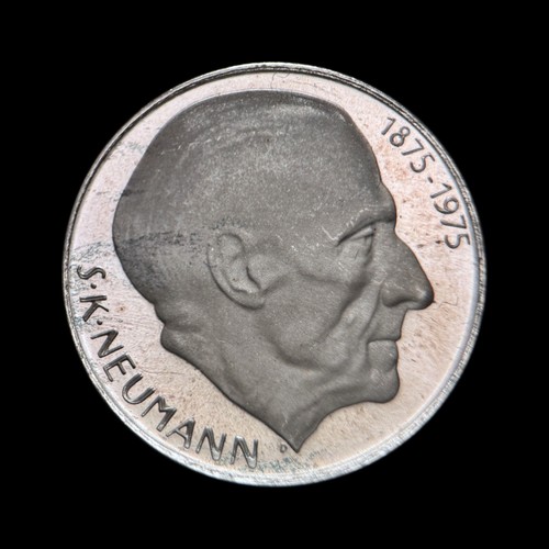 CZECHOSLOVAKIA. 1975, 50 Korun, Silver - S. K. Neumann, Proof ๐ Toned - Picture 7 of 10