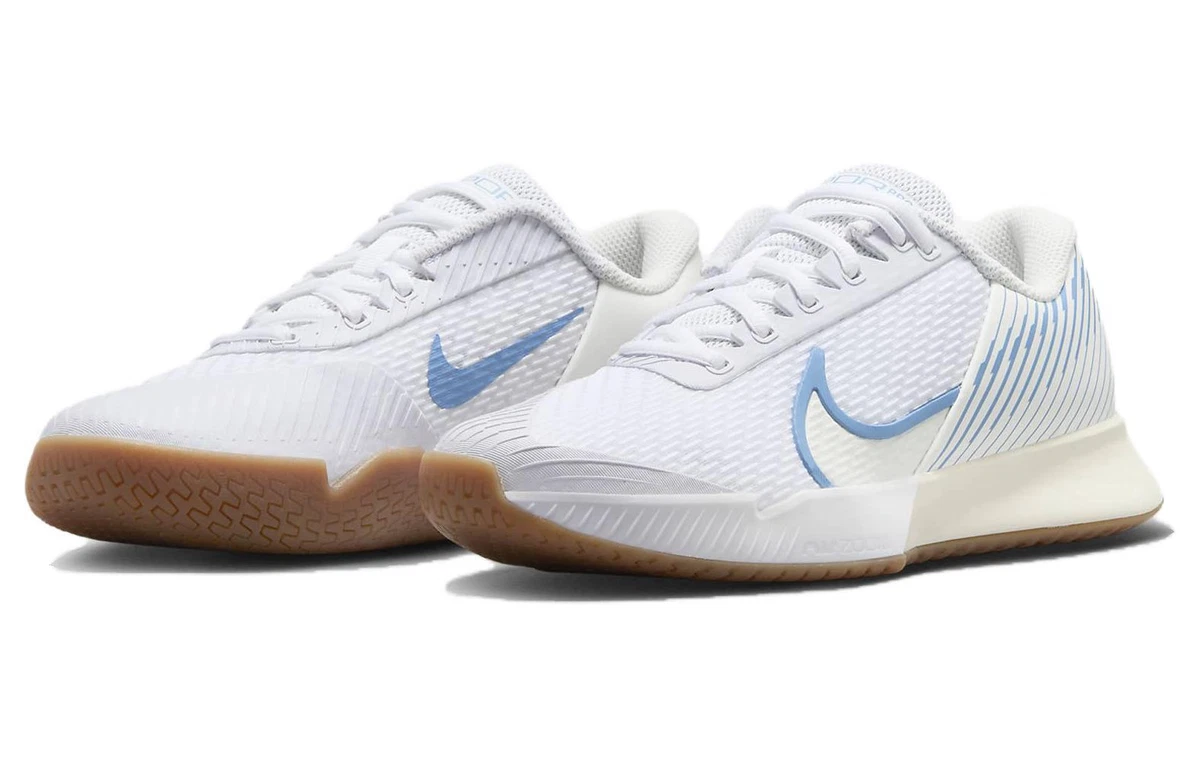 NikeCourt Air Zoom Vapor Pro 2 HC White Light Blue W for sale | eBay