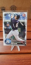 2016 Bowman Prospects Baseball Kyle Holder - Prospect Card - New York Yankees