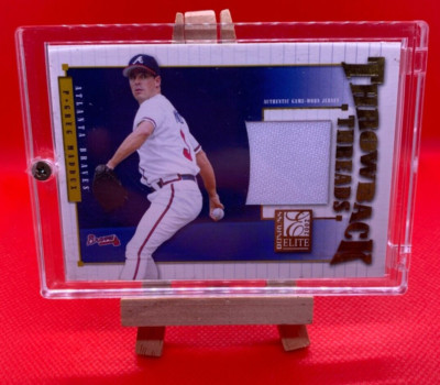 2002 Donruss Elite - Throwback Threads #TT-52 Greg Maddux #13/100