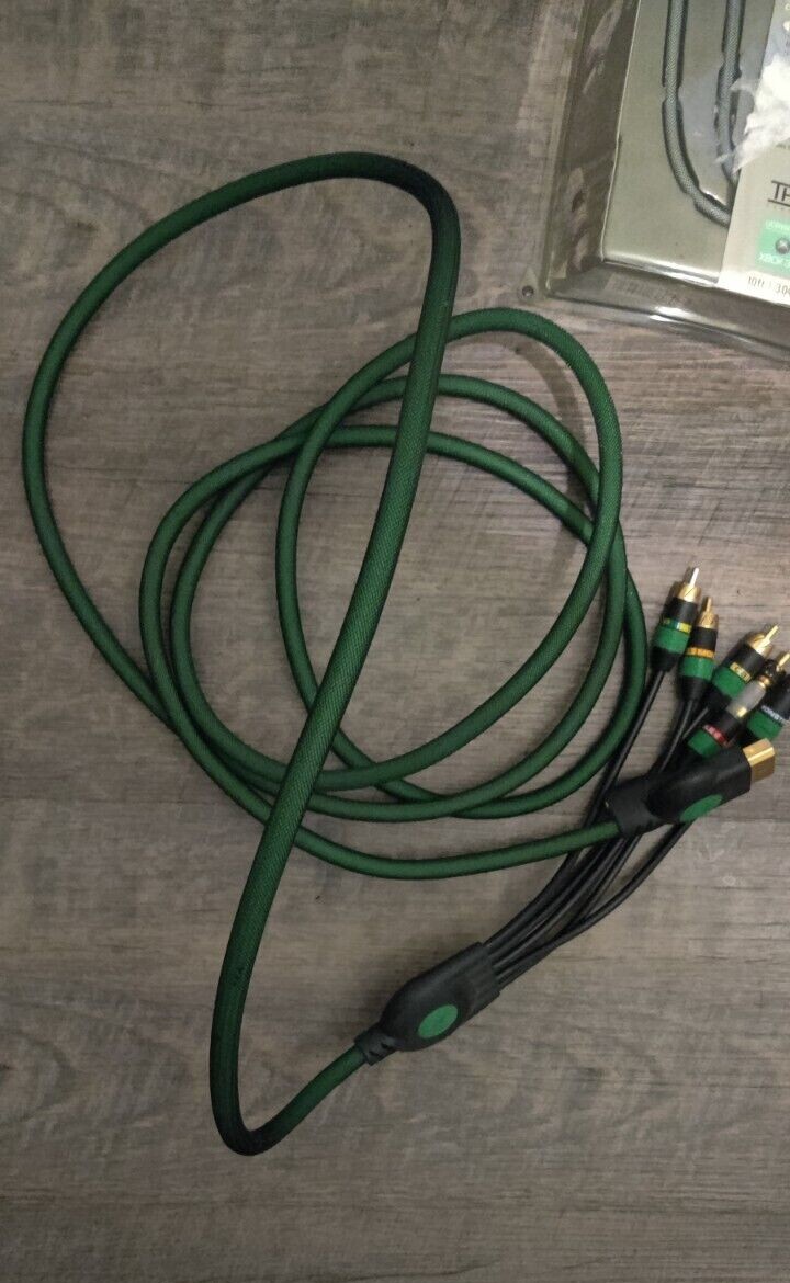 Original Xbox Monster Component HD Cable Tested Plus Gamelink Adapter