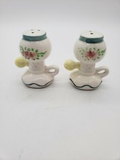 Mini lampada olio sale e pepe shaker tappi sughero originali vintage