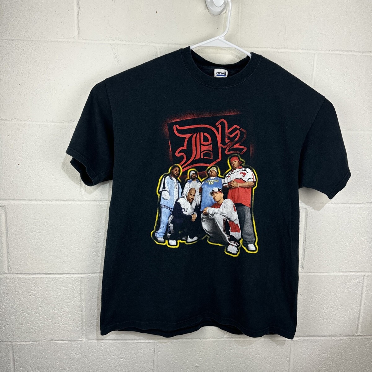 Eminem TOUR Tシャツ XLサイズ RARE Eminem European Tour 2001 Cotton Black T-Shirt All Size