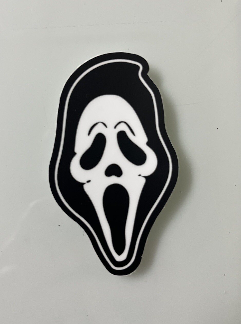 Scream Sticker - Horror Movie Sticker , Heavy Metal Sticker | eBay