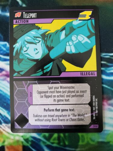 Teleport Dot Hack Epidemic 3R61 - .hack enemy TCG - Picture 1 of 2