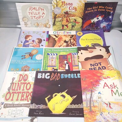 Lot of 12 - Picture Books (10 Accelerated Reader) - Grades 1, 2, 3 - HMH - ELA 