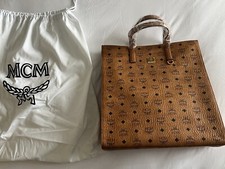 MCM KLASSIK VISETOS MEDIUM TOTE MESSENGER BAG