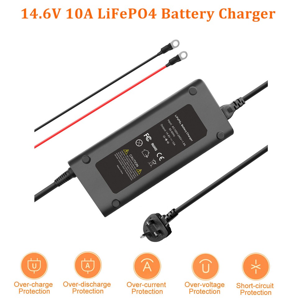 LiFePO4 12V 20Ah Lithium Leisure Battery BMS Solar RV Boat Camping