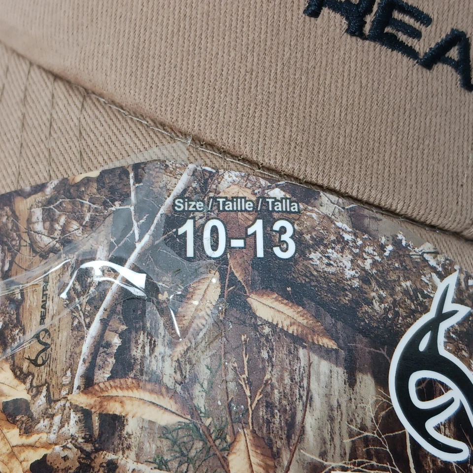 REALTREE MENS BALL CAP HAT & 3 PK CREW SOCKS SIZE 10-13 SET TAN BLACK NWT - Image 3 of 4