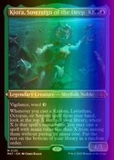 Kiora, Sovereign of the Deep (135/230) MAT LP FOIL