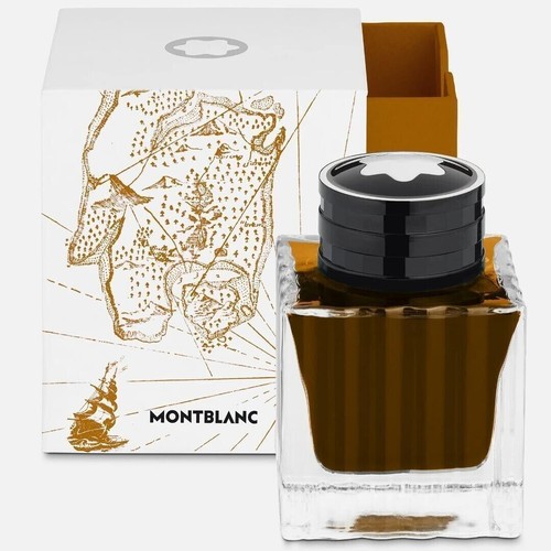 Montblanc  Fountain Pen Ink Robert Louis Stevenson Ink  Inkwell 50ml  New In Box