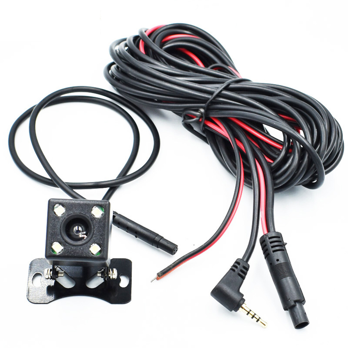 Car DVR Backup Rear View Camera 5Pin 4LED 2.5mm Jack Night Vision Waterproof Cam