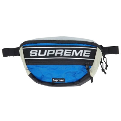 Supreme FW23 3D Logo Waist Bag Blue Multi | eBay