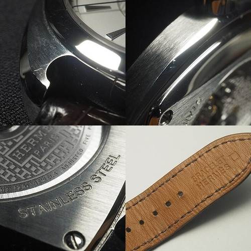 Hermes Dressage DR5.71A 037801WW00 Automatic Winding Silver Dial Men's Watch - Picture 8 of 10