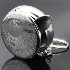 High Quality Premium Brand NEW Home Mini Environmental Portable Metal Ashtray