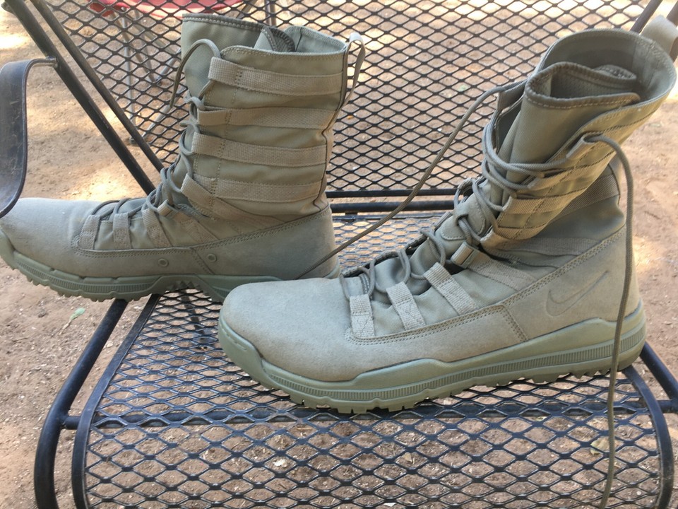 Nike Special Field Boots Mens Size 14 Olive Green Sage Combat Military