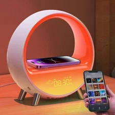 Dekala Arches White Noise Sleep Soothing Sound Machine Sunrise Alarm Clock