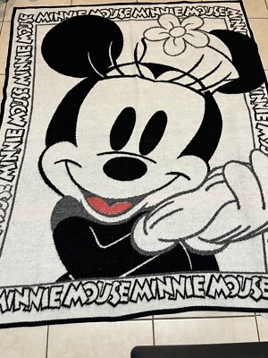 VTG Biederlack disney minnie mouse blanket throw