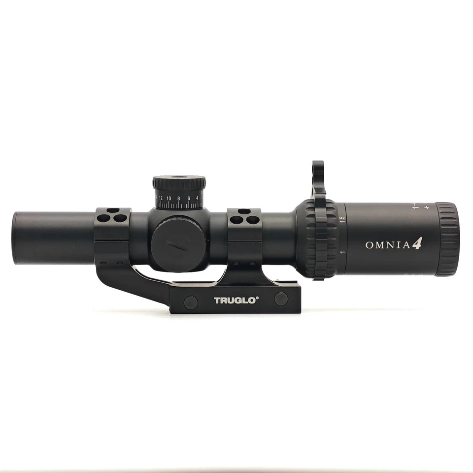 Mira para rifle TRUGLO Omnia 1-4x24 mm 30 mm tubo de montaje de aluminio tubo mira óptica Foto 3 de 4