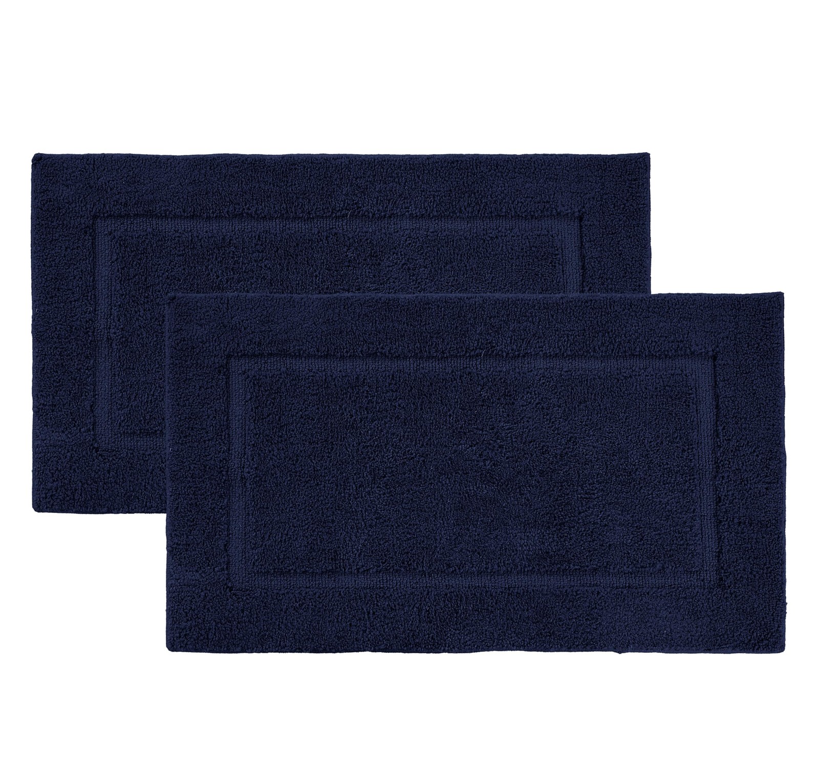 Soft Non-Slip Bathroom Rug Set - 2-Piece Absorbent Premium Bath Mats