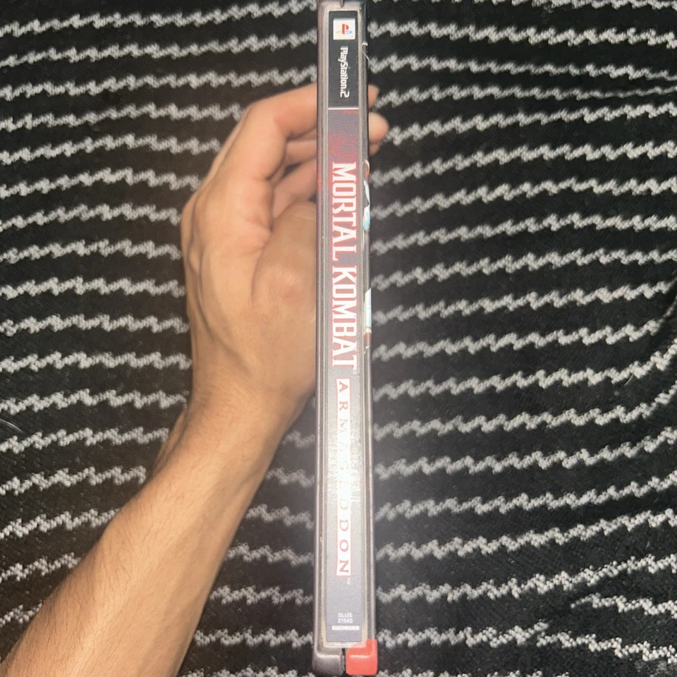 Mortal Kombat MK Armageddon Premium Edition Steelbook Game Johnny Cage/Goro  - Image 2 of 4