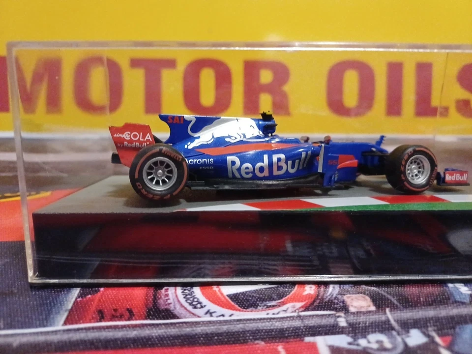 075 1/43 F1 Toro Rosso STR12 Sainz 2017 Centauria Salvat Atlas Altaya Panini - Immagine 4 di 4