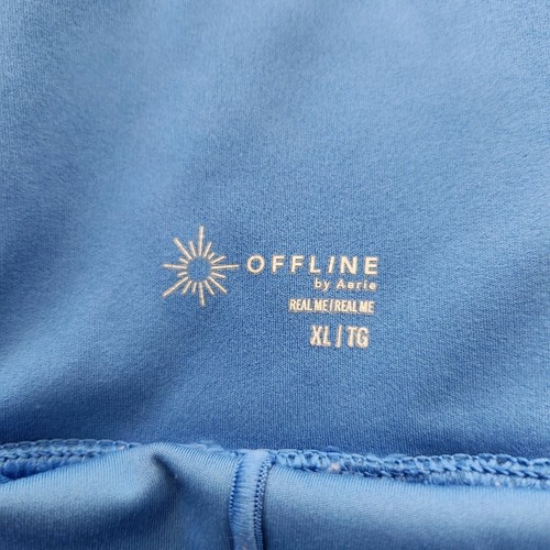 Offline By Aerie Real Me Pleated Skort Womens Size XL Blue Built In Shorts - Picture 4 of 5