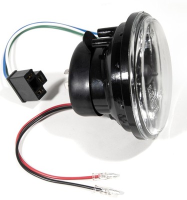 4'' H4 Scheinwerfereinsatz m. klarer Lichtscheibe Universal Motorrad Auto US Car