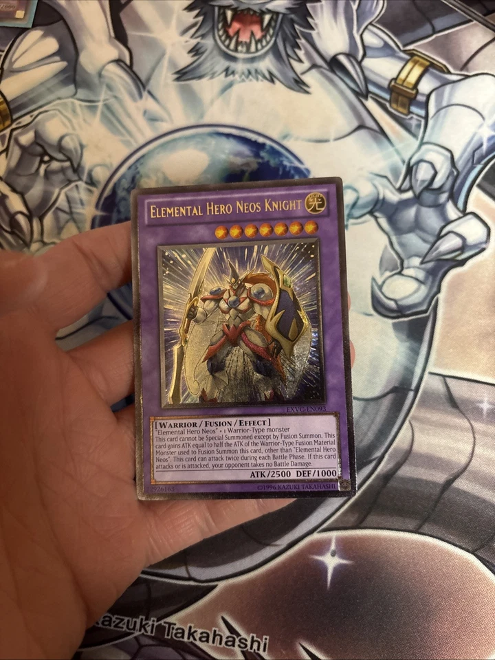 (AY) Elemental Hero Neos Knight - Ultimate Rare - EXVC-EN093 - Unlimited VLP - Image 2 of 4