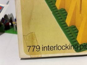 LEGO 375 / 6075 Yellow Castle COMPLETE w/ Box Instructions + 2 BONUS 677 / 6077