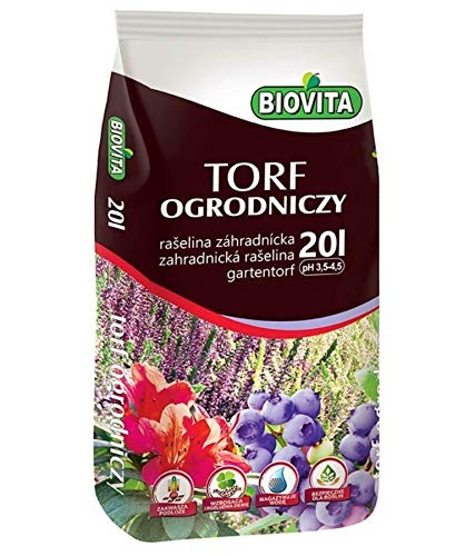 Biovita Gartentorf 20L – Saurer Untergrundvorbereitung FüR Gesunde Pflanzen-image