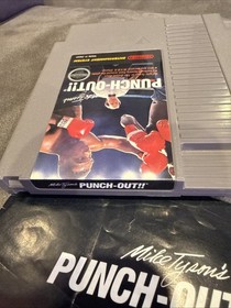 Mike Tyson's Punch-Out!! (NES, 1987) NES probado con manual