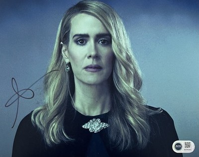 Sarah Paulson signiertes 10x8 Foto ACG Zertifikat AG76343