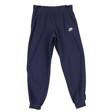 Nike Club Fleece Jogger Sweatpants Boys XL Navy Blue Embroidered Swoosh Youth