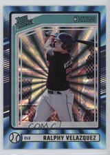 2024 Donruss Rated Prospects Carolina Blue Laser /249 Ralphy Velazquez #108 0i1b