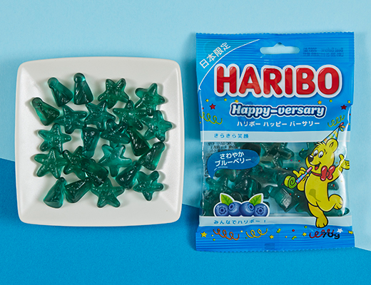 2026 NEW Set of 4 HARIBO Sawayaka Blueberry Japan Exclusive