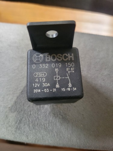 NEW - OUT OF BOX - Bosch 0332019150 Fuel Pump Circuit Opening Relay 30A 30 AMP - Picture 2 of 4