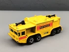 Hot Wheels Yellow Airport Rescue Fire Department Truck Hong Kong 1979 Vintage