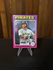 🔥2024 Topps Heritage Chrome Refractor No. 318 Nick Gonzales /999 (RC)