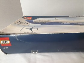 Lego Sculptures Set #10177 Boeing 787 Dreamliner Instructions & Damaged Box ONLY